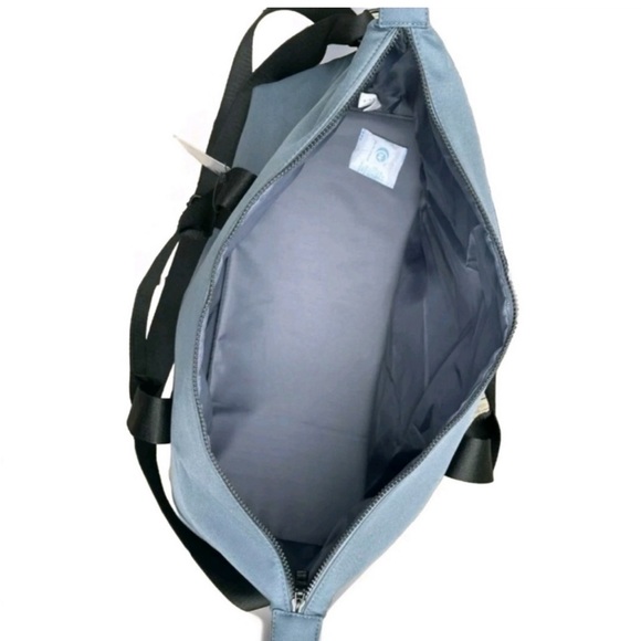 Coach Fragrance Duffle slate blue Weekender Carry-on Gym Shoulder / Hand Bag New - Picture 6 of 7